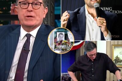 “‘WE’VE GONE TOO FAR’ — STEPHEN COLBERT STUNS FANS WITH RARELY SERIOUS MONOLOGUE THAT LEFT THE LATE SHOW AUDIENCE SILENT 😱🎤” On September 11, 2025, viewers tuning in for Colbert’s usual laughs were met with something entirely different: a five-minute monologue stripped of punchlines, delivered with a heavy voice and solemn tone. The comedian admitted, “We’ve gone too far,” before speaking about the cost of division and the pain left behind when words and actions cross the line. For a man known for sharp wit, the silence in the studio spoke louder than any joke. The clip raced across TikTok and X, hitting 8 million views in hours, with fans calling it Colbert’s “most human moment.” Was this a turning point for late night — or just a fleeting pause in the comedy? 👀📺 SEE the full clip and reactions below 👇👇👇