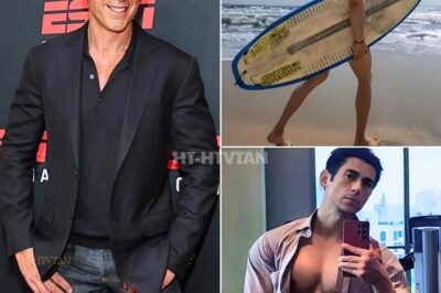 PHOTO: Multiple leaked images of David Muir with a toned and attractive physique amid the vast blue sea that many have never seen before, including one shot that makes everyone’s eyes “burn”!! Read more: