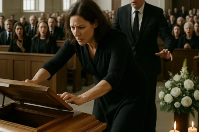 Right at the funeral, the mother opened the coffin to look at her child for the last time, but everyone was shocked to see this…CH2