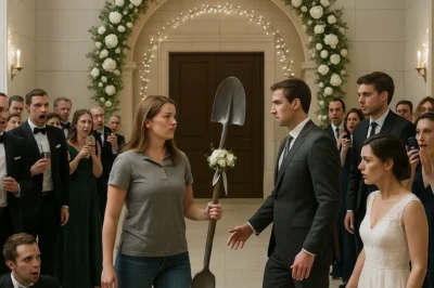 She Walked Into Her Husband’s Wedding Carrying a Shovel—And Left Everyone Speechless.CH2