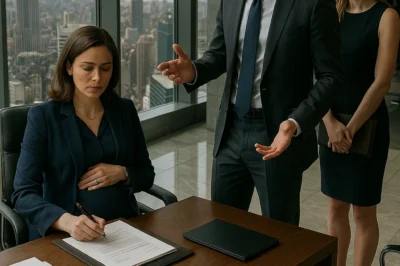 CEO divorces pregnant wife to marry beautiful intern but unexpectedly his wife is the president of the corporation and the ending…CH2