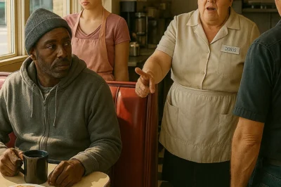Undercover black boss buys a sandwich at his own diner, stops cold when he hears 2 cashiers…CH2
