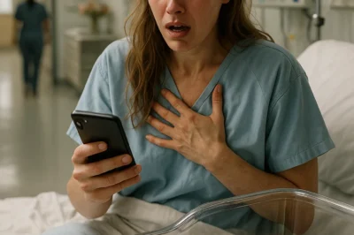 I went into labor earlier than expected, and my husband, who was away on a business trip, couldn’t make it back in time.CH2