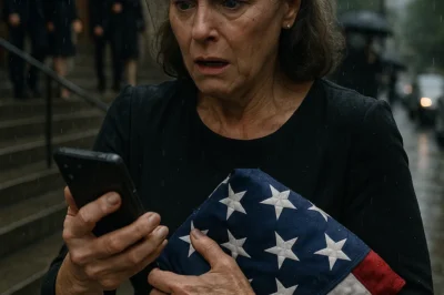 At my husband’s funeral, an unknown number lit up my phone: “I’m alive. Don’t trust the children.”CH2