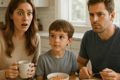 At Breakfast Our 7 Year Old Said, “Mom, Should I Tell Dad About Last Night?”… CH2
