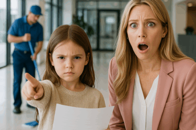 “Who Taught You This Formula” — CEO Shocked as Little Girl Pointed to Her Janitor Dad… CH2