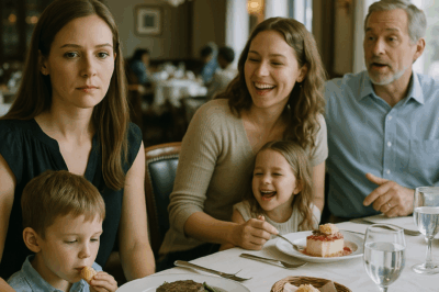 “We Didn’t Order For Your Son,” My Sister Said, Handing Him A Bread Basket While Her Kids Ate $100.. CH2