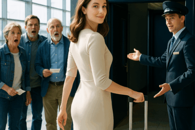 Family Mocked Me for Taking the Cheap Seats, Then Watched Me Walk Into the Royal Cabin. CH2