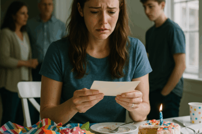 CH2. On My Birthday, I Learned They Took More Than Just My Gifts — What Happened Next