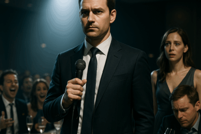 CH2. At The Company Party, My Wife Laughed: “He’s Just A Friend! You’re So Jealous – It’s Pathetic!” Everyone Laughed With Her. Until I Grabbed The Mic And Said One Sentence That Made The Entire Room Go Silent – Even Her “Friend” Dropped His Drink…