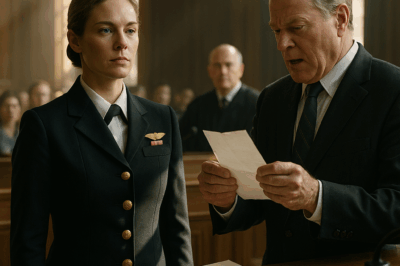 CH2. At the Hearing, He Said I Didn’t Belong — Then the Judge Read: “Admiral Morgan.”