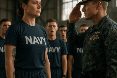 CH2. They Laughed at the Tattoo — Then They Froze When the SEAL Commander Saluted Her