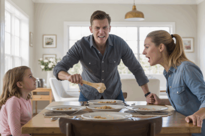 CH2. My brother snarled, “You’re a bastard,” then tossed a chewed bone onto my daughter’s plate.