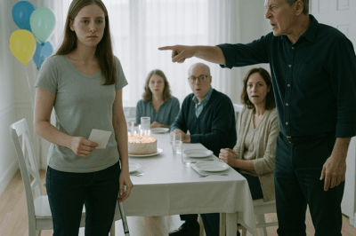 CH2. I Gave $100 Gift at My Sister’s Birthday—Then Dad Snatched My Crutch & Kicked Me Out—But Then…