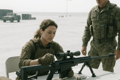 CH2. The SEAL Commander Saw Her Cleaning the Barrett .50 Then Realized She Held a 3,247-Meter Kill Record