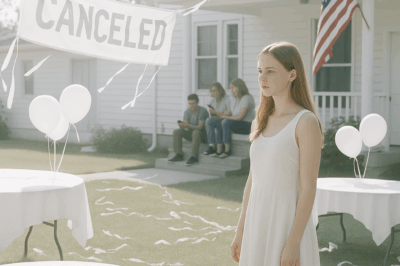 CH2. My Parents Canceled My Graduation Party Because My Sister ‘Wasn’t Enough Attention—So I Canceled…