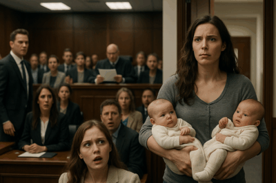CH2 – Abandoned Wife With Babies Bursts Into Court — Mistress Faints As Judge Reads The Final Will…