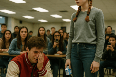A Bully HIT the New Girl at Cafeteria—Seconds Later, He Was Crying on the Floor…