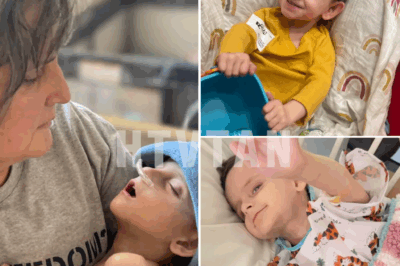 CH2 – Two months. That’s all it took for everything to change. The curls are gone. His cheeks are thinner. His eyes — a little older now. But that smile? It’s still there…