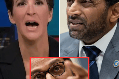 “You’re the Real Threat!” That’s all Kash Patel said — right before Rachel Maddow froze on live TV.
