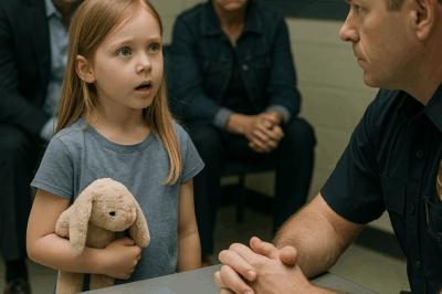 My 7-year-old spoke, and the station fell silent. She led the police, not to a kidnapping site, but to our home’s secret panic room, where her father had hidden her brother to make me look insane for the custody battle.