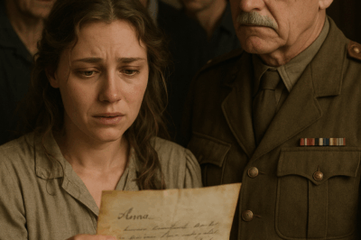 I showed the captain my fiancé’s love letters. He read one line and froze. “Anna… this is my handwriting.”