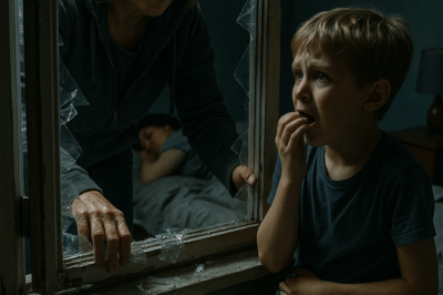 ch2-💔 “Mom won’t wake up,” my 7-year-old whispered over the phone. I broke their window to save him — and what awaited me inside broke my heart.