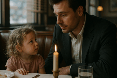 CH2 – The Blind Date Was Empty—Until a Little Girl Walked In and Said, “My Mommy’s Sorry She’s Late…”