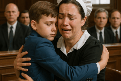 CH2 – ‘Wait!’ he shouted. ‘She didn’t do it!’ The Maid Framed by a Millionaire Appeared in Court Without a Lawyer…