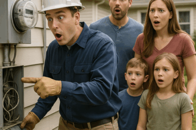 CH2 – Our Power Bill Was Sky-High, So the Company Sent a Technician — What He Discovered Left Us Speechless