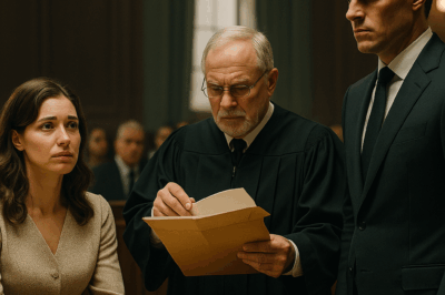 CH2 – My Millionaire Husband Called Me Sterile In Court, But The Judge Opened The Envelope…