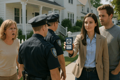 CH2 – HOA Karen Called the Cops When We Refused Her HOA—Then Froze at My Wife’s CIA ID!…