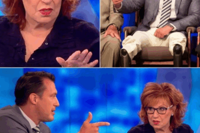“STOP THE CAMERAS!” Joy Behar screamed in panic, but Johnny Joey Jones had already blown up The View on live TV