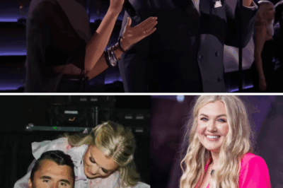 No one expected the silence. In a night designed for applause — flashbulbs, gowns, laughter — the 2025 Emmy Awards suddenly felt more like a cathedral than a red-carpet spectacle.