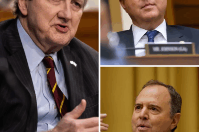 You won’t believe what went down in the Senate today… Adam Schiff tried to take control of the hearing with his usual theatrics, but Senator John Kennedy was ready. With 103 pieces of damning evidence, Kennedy tore through Schiff’s claims—collusion accusations, leaks, impeachment secrets… every lie laid bare, every move exposed. The room went dead silent. Schiff? Utterly humiliated. And now, Washington is STILL reeling from the fallout.