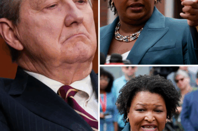 “Wait—did he just say that?!” Chaos erupts in Congress as Senator John Kennedy clashes head-on with Stacey Abrams after her fiery remarks spark accusations of racism. The debate spirals into a tense showdown, the chamber falls silent—then, out of nowhere, a hot mic captures Abrams’ whispered words that instantly change everything. What the microphone picked up left lawmakers stunned and the internet ablaze 🔥👇👇👇