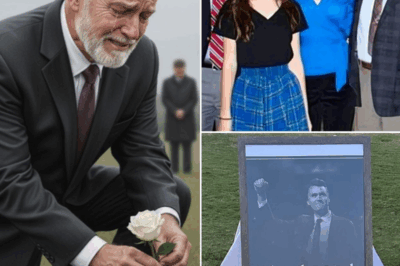 HEARTBREAKING MOMENT – A FATHER’S FINAL GOODBYE TO HIS SON, CHARLIE KIRK