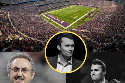 BREAKING NEWS: The Minnesota Vikings have shocked the NFL world by announcing that U.S. Bank Stadium will host a public memorial for the late activist Charlie Kirk on September 21. The state-of-the-art dome, with over 66,000 seats, will open free of charge, allowing fans to witness a powerful 15-minute tribute as Kirk’s images and words are broadcast on the stadium’s massive screens. The official poster, already spreading like wildfire online, reads: “Join us in celebrating the remarkable life and enduring legacy of Charlie Kirk, an American legend.” Observers say this could etch the Vikings into a historic chapter the NFL has never seen before…