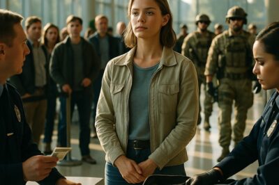 CH2 They Searched Her Bag to Expose Her — Then Froze When the Navy SEALs Called Her “Commander.”