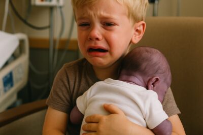 The silence of the stillborn was broken by a piercing cry. Everyone thought it was a miracle, but the older brother, still holding the baby, realized the cry was a response to the single, desperate promise he had whispered in his ear.