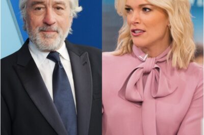 “I DON’T CARE WHAT YOU THINK OF ME”: Robert De Niro’s Eight Words Silence Megyn Kelly in a TV Takedown for the Ages.🎬 Next part of the story is posted in comments 👇