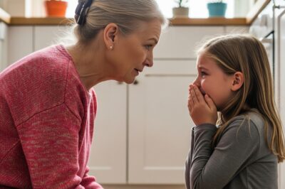My daughter-in-law dropped off my 5-year-old granddaughter for just one night. The next morning, she leaned close and whispered, “Grandma, Mommy said I can’t tell you what I saw at home.” When I asked her gently what she meant, her answer made my heart stop—and my hand reached for the phone before I could even think