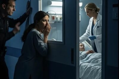 At midnight, my phone rang—my son’s nurse whispered, “Please… come alone.” I slipped through the hospital’s back door, where officers lined the hallway. One gestured for silence. When I finally looked at his bed, the sight nearly stopped my heart…ch2