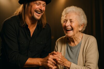 HE KEPT HIS PROMISE 💔🎸 She was 99 years old, Kid Rock’s oldest and most loyal fan. For decades, his songs were the soundtrack of her life — through heartbreak, laughter, and everything in between. Her final wish was simple: to have Kid Rock mention her name in one of his songs