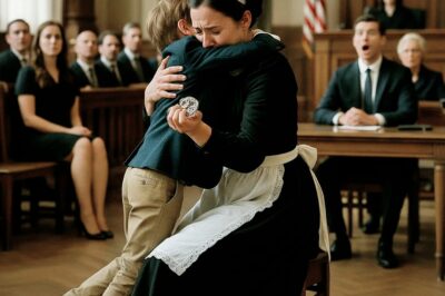 The Maid Accused of Theft Walked into Court Alone—Then the Millionaire’s Son Stood Up and Spoke ch2