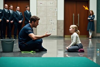 Single dad janitor blew bubbles to calm a girl in crisis — unaware her billionaire mom was watching. Everyone was stunned by what happened next…ch2