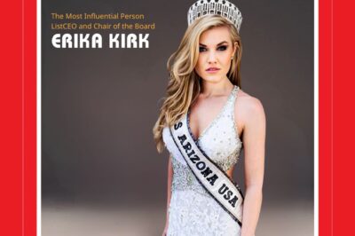 FOR THE FIRST TIME IN HISTORY: Erika Kirk Has Been Named One of TIME Magazine’s “Top 100 Most Influential People of 2025.”