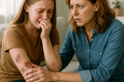 Mom finds daughter with strange bruises, she just cries: ‘I can’t tell’ — hours later police arrest culprit right in the neighborhood… CH2