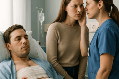 I WAS SHOT PROTECTING MY WIFE DURING A ROBBERY. WHILE RECOVERING, I OVERHEARD HER TELL… CH2