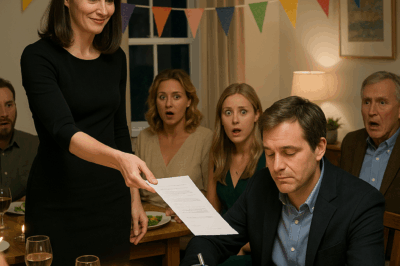 “My Lawyer Will Bury You,” She Laughed, Serving Papers at My Birthday Dinner. I Signed… CH2